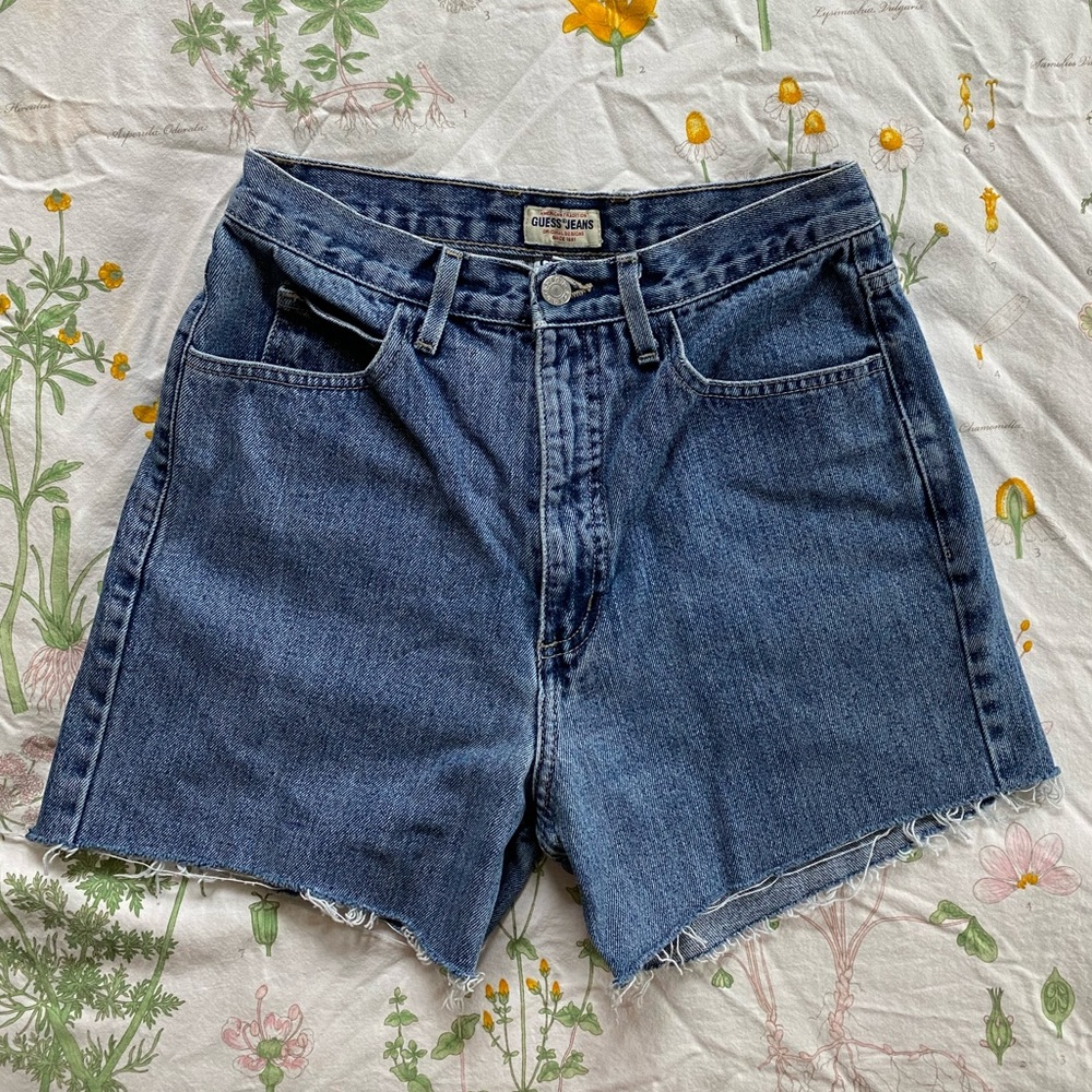 Guess Vintage Denim High Waisted Shorts